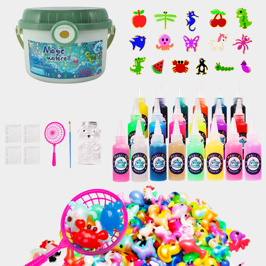 Magic Water Elf Creation Kit for Kids-Avocado Bucket